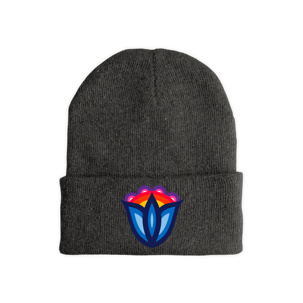 Blue Tulip Beanie - Bizaanide'ewin