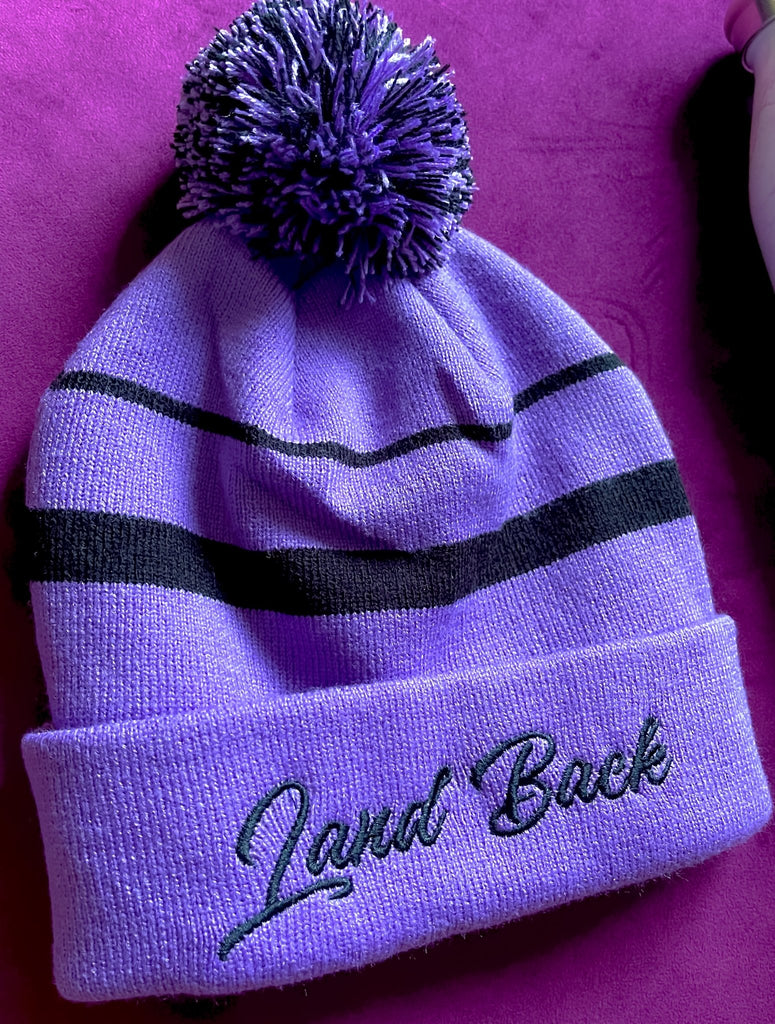 Land Back Beanie - Bizaanide'ewin Beadwork & Supplies