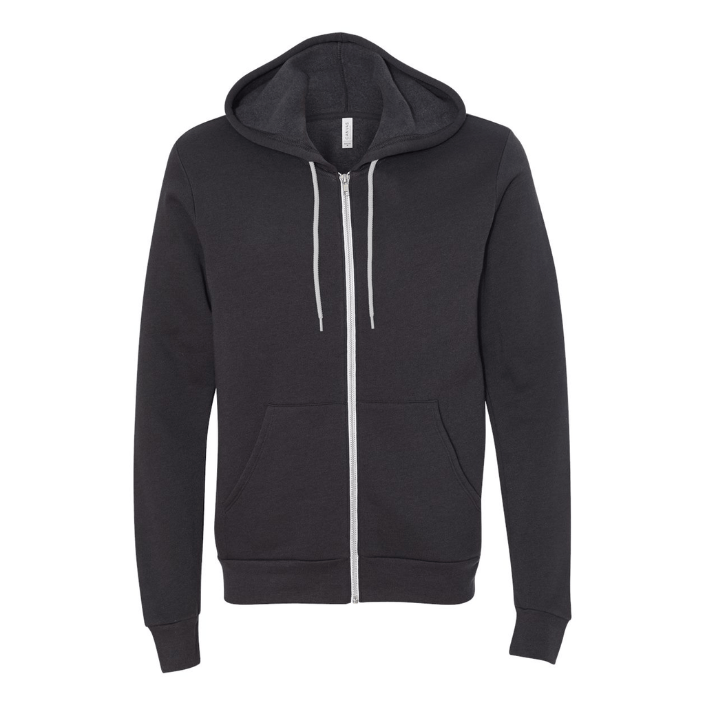 Ojibwe Floral (New Version) Zip-Up Hoodie - Bizaanide'ewin